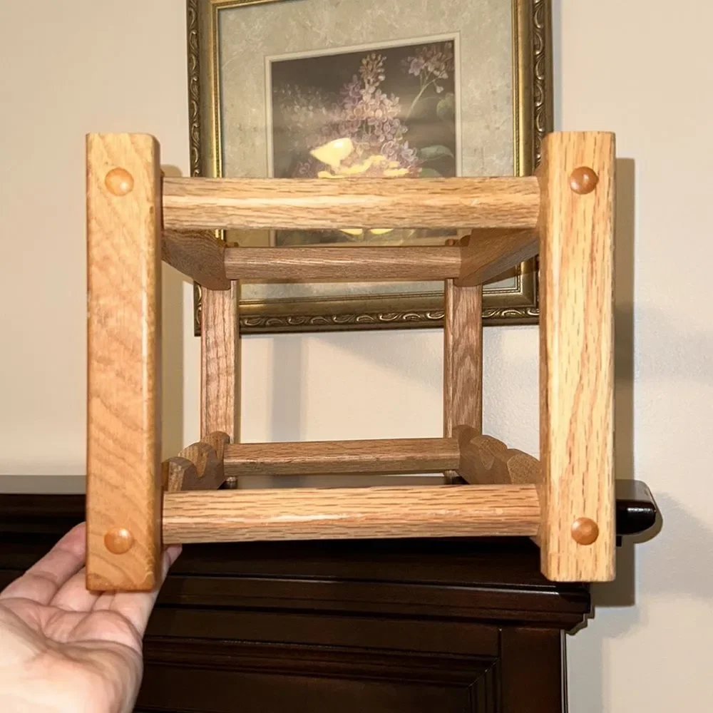 Wooden Wine Rack Bottle Holder